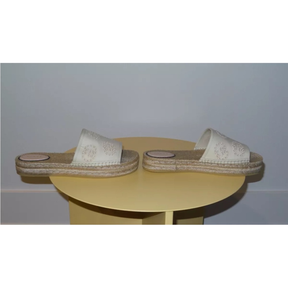$750 GUCCI PLATFORM SLIDE SANDALS SIZE 41.5